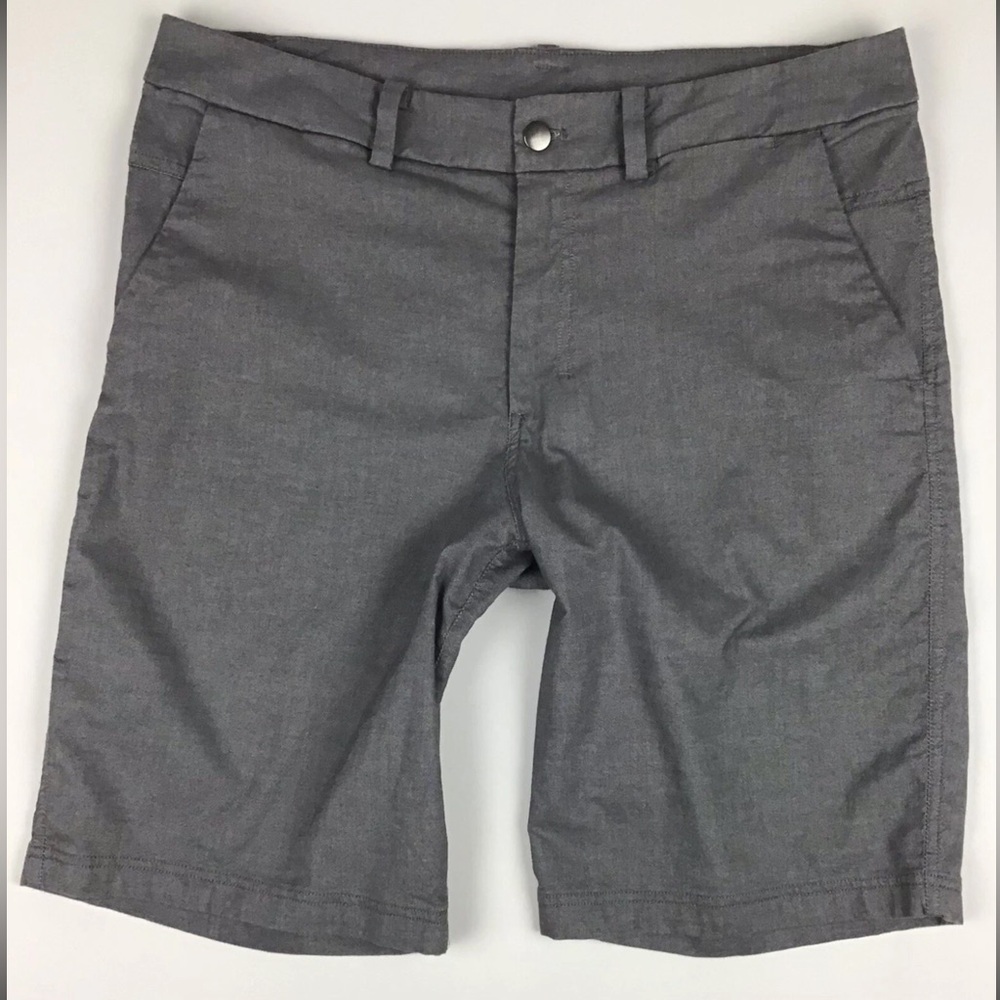 lululemon the works shorts men’s 34 gray
